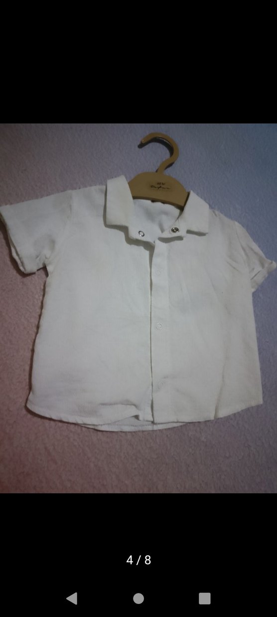 Erkek Çocuk Rahat Kesim Denim Pantolonlar polo yaka gömlek pamuk - Görsel 4