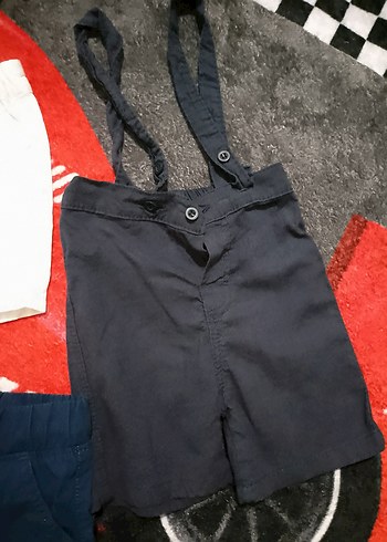 Renkli Pamuklu Erkek Çocuk Şortları 6/9 9/12 ay aralığı bedenler - Görsel 6