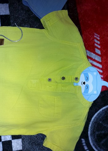 Erkek Çocuk Kısa Kollu Polo Yaka Gömlek - Görsel 2