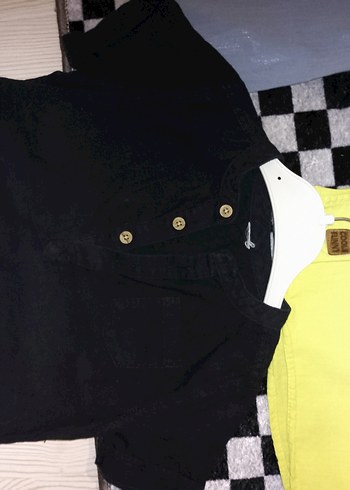 Erkek Çocuk Kısa Kollu Polo Yaka Gömlek - Görsel 3