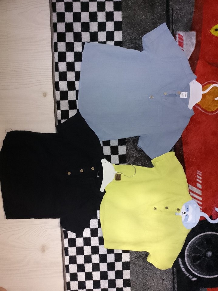 Erkek Çocuk Kısa Kollu Polo Yaka Gömlek - Görsel 5