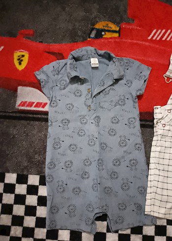 erkek bebek tulum salopet 6/9 ay - Görsel 5