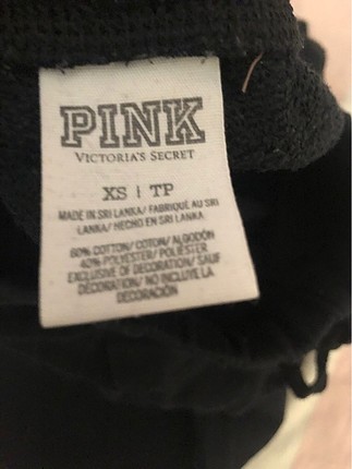 xs Beden siyah Renk Victoria secret pink esofman