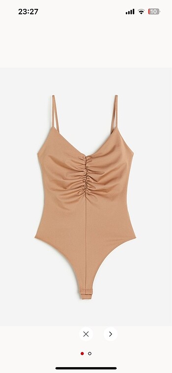 h&m askılı thong body