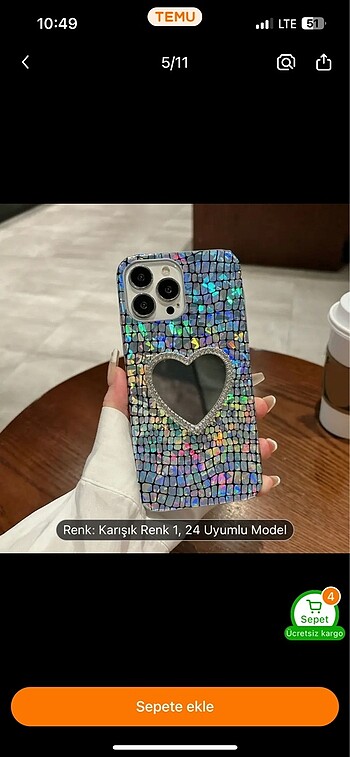 iphone 13 pro/15 pro kılıf