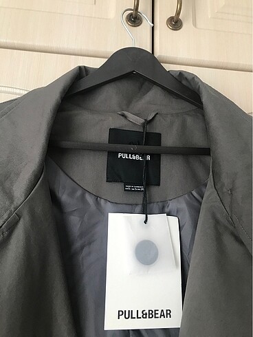 s Beden Pull bear oversize trençkot