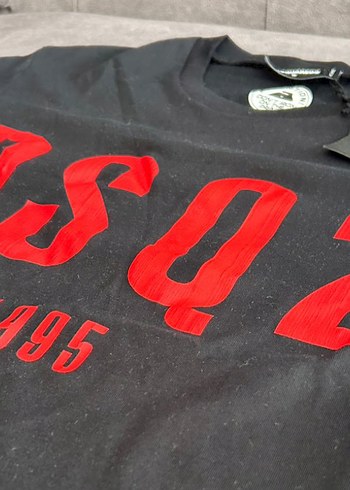 DSQ2 Siyah Baskılı Erkek Tişört - Görsel 2