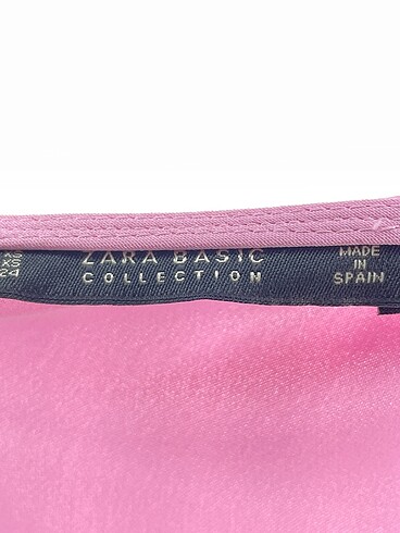xs Beden pembe Renk Zara Kısa Elbise %70 İndirimli.
