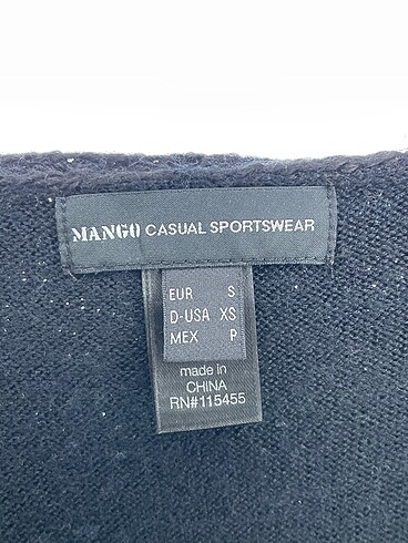 s Beden siyah Renk Mango Triko Elbise %70 İndirimli.