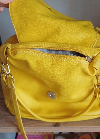  Beden sarı Renk Kadin çanta