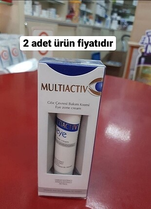 Bioderma Eczane ürünüdür. Ambalajlıdır. Multiactiv Special Care Göz Çevre