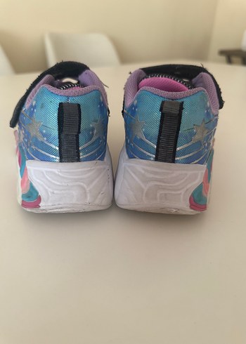 31 Beden mor Renk Kız Çocuk Mor Bağcıklı Sneaker Skechers