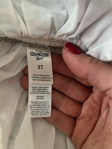 24-36 Ay Beden Oshkosh Bgosh jile elbise