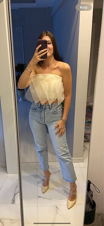 Zara Crop üst