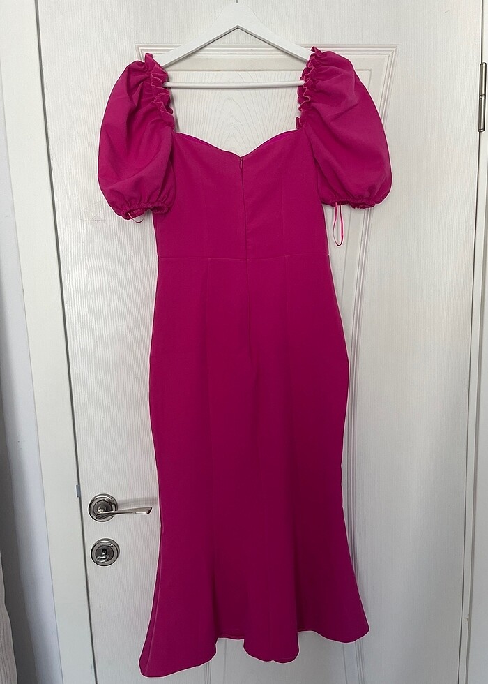 Pembe elbise - Görsel 2