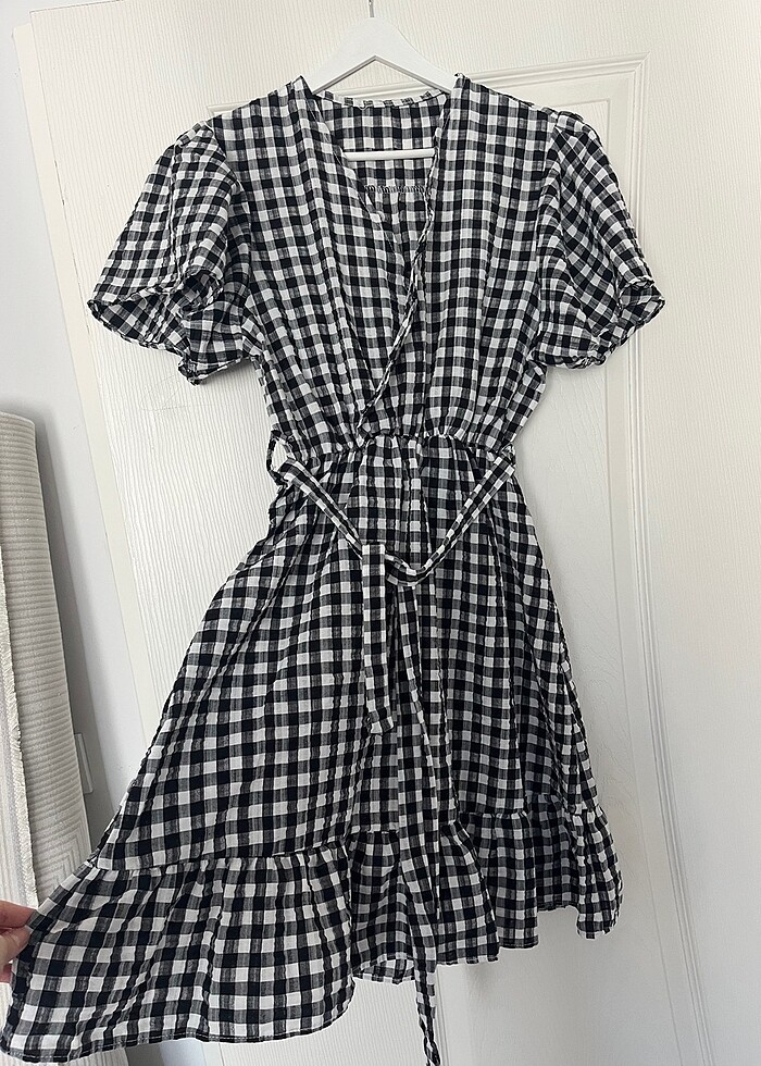 Pembe elbise - Görsel 5