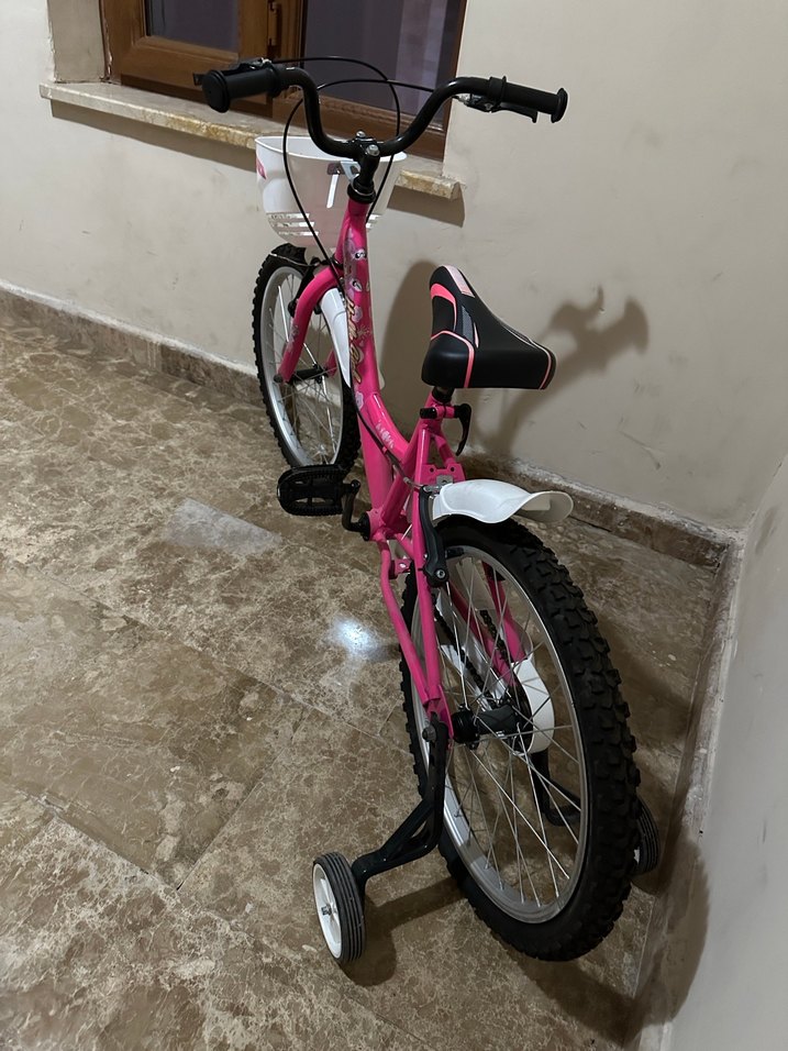 Pembe Üç Tekerlekli Bisiklet - Görsel 3