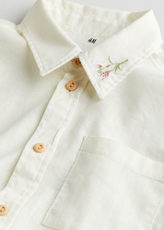 Keten gömlek - Görsel 2