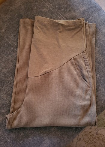 haki Hamile Pantolonu, Piliseli, Rahat Kesim