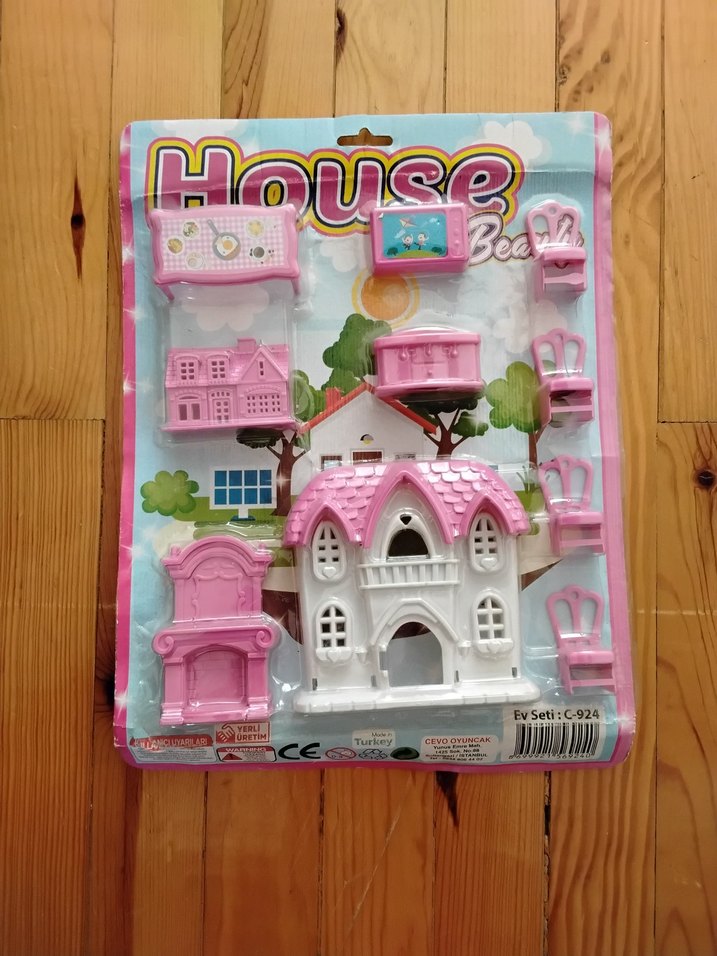 Renkli Plastik Oyuncak Mobilya Seti - Görsel 3