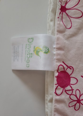 Pembe Çiçek Desenli Çocuk Uyku Seti - Görsel 2