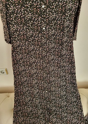 Kadın Çok Renkli Uzun Bohem Elbise - Görsel 4