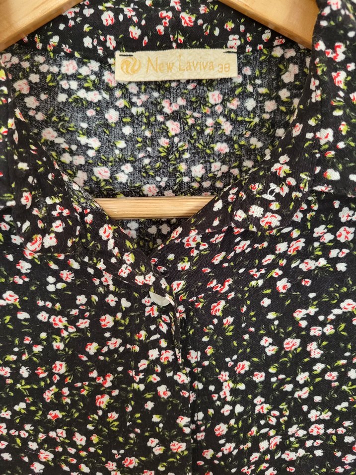 Kadın Çok Renkli Uzun Bohem Elbise - Görsel 3