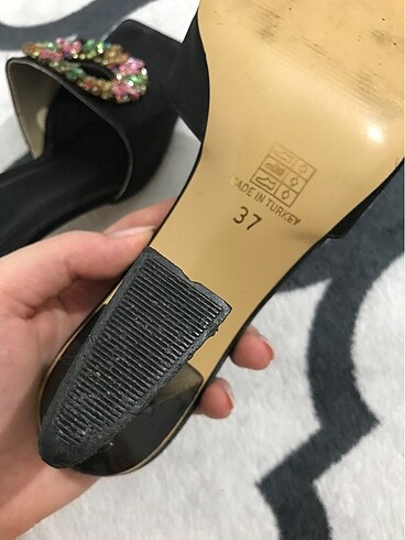 37 Beden Zara topuklu terlik