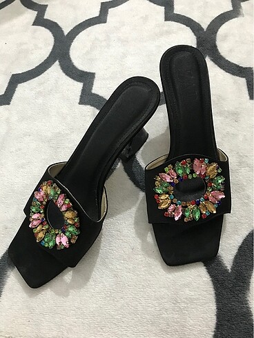 Zara Zara topuklu terlik