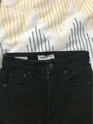 Pull and bear siyah skinny