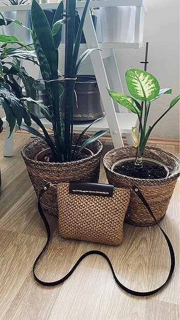 Kağıt ip omuz çantası