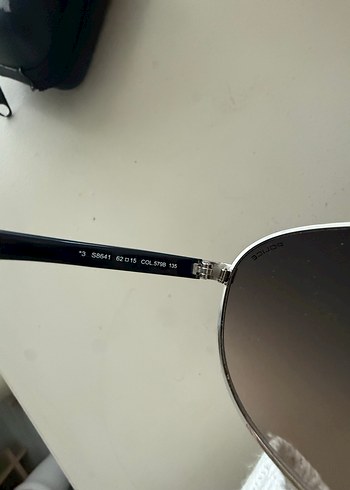 Metal Çerçeveli Mavi Güneş Gözlüğü - Görsel 9