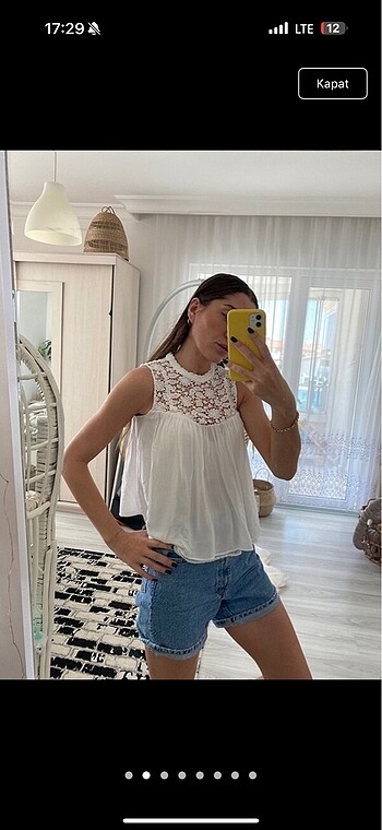 Zara Dantelli bluz