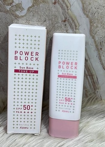 A'PIEU Power Block Tonlandırıcı Güneş Kremi SPF 50