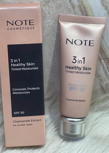 Note 3'ü 1 Arada BB Krem SPF50 Bej