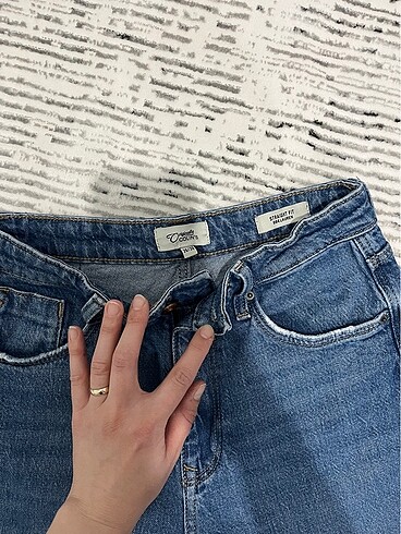 26 Beden mavi Renk Straight Jean
