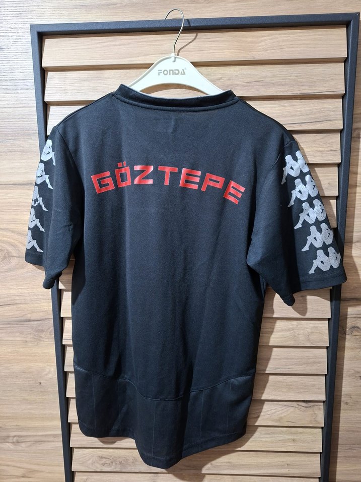 Kappa Erkek Siyah Göztepe antrenman üstü - Görsel 3