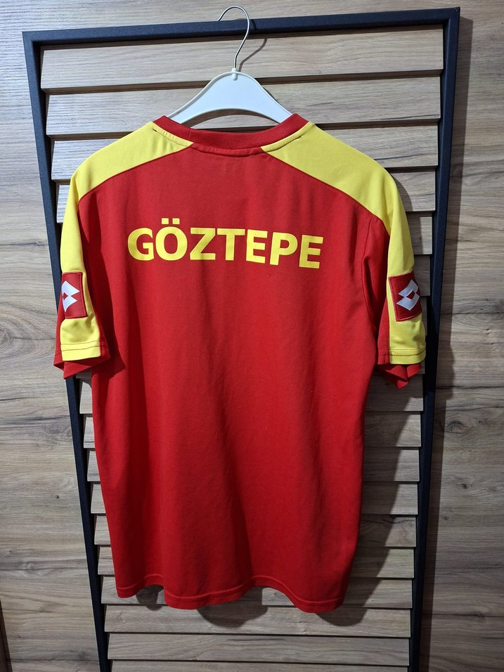 Kırmızı Sarı Göztepe antrenman üstü - Görsel 3