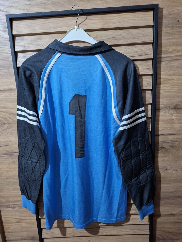 Mavi Gri wintage kaleci maç forması - Görsel 2