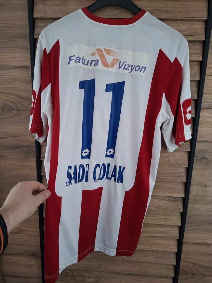 Kırmızı Beyaz Kahramanmaraş maç forması - Görsel 2