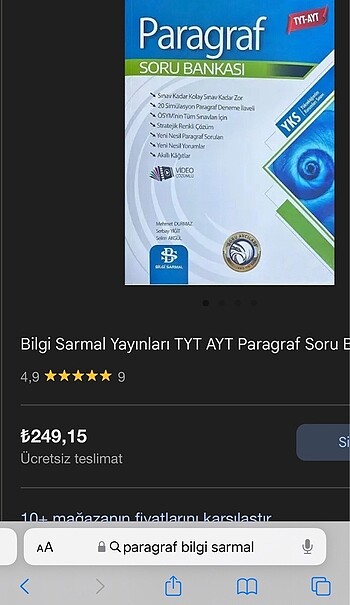  Beden Paragraf 2025 baskısı (8 test çözüldü)