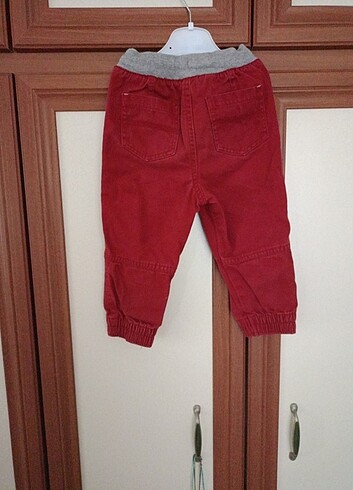 18-24 Ay Beden bordo Renk Keten kot