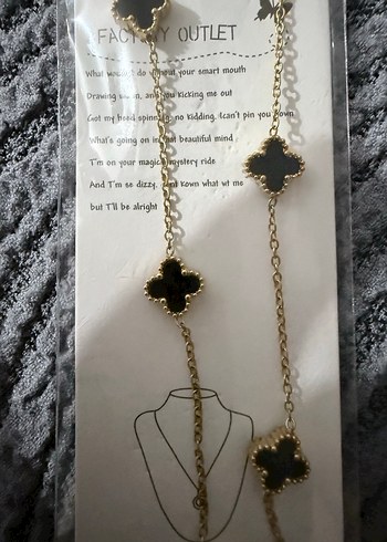 Accessorize Zincir Detaylı Uzun Altın Kadın Kolye