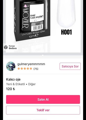 Kalıcı oje ürünleri - Görsel 4