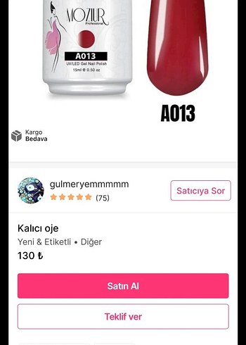 Kalıcı oje ürünleri - Görsel 3