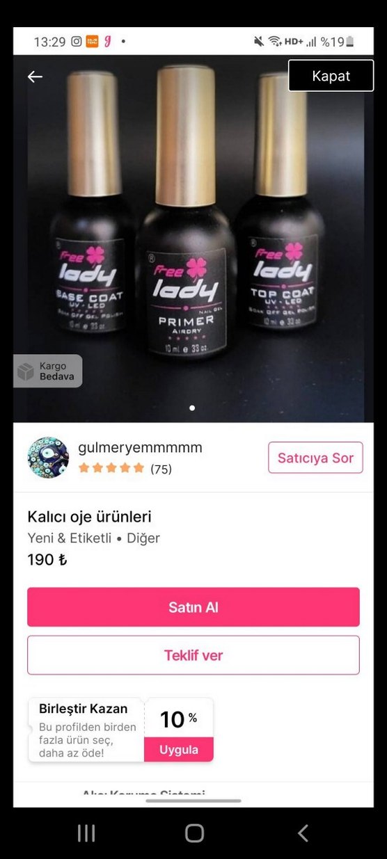 Kalıcı oje ürünleri - Görsel 5
