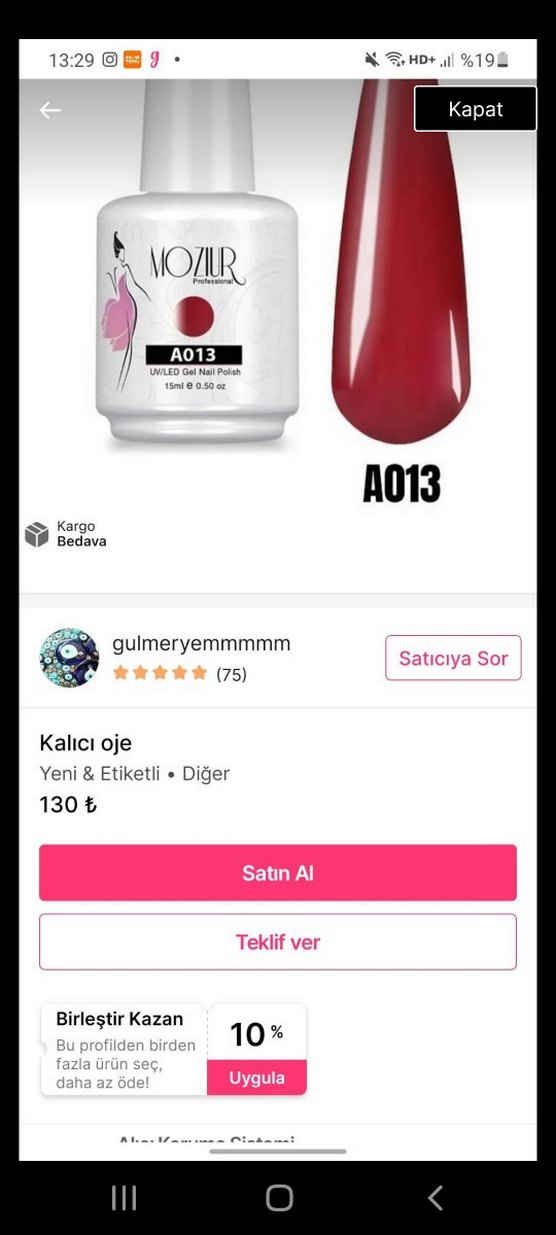 Kalıcı oje ürünleri - Görsel 3