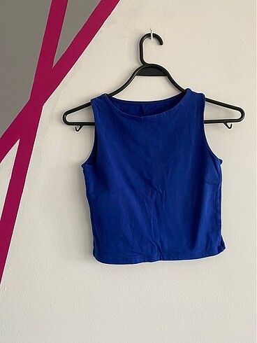 Mavi Crop Atlet