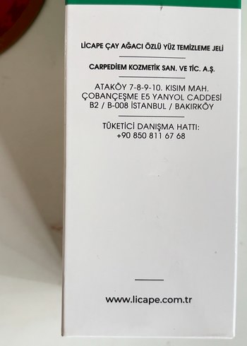 Licape Çay Ağacı Özlü Yüz Temizleme Jeli 400ml - Görsel 3