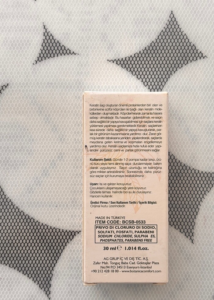 Keratin oil - Görsel 2